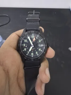 Seiko 5 watch Black