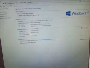 الشركة المصنعة: HP.  نوع الكيس: ميني كيس نحيف جداً (Slim Desktop / Small Form Factor