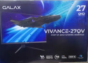 للبيع: شاشة كيمينك GALAX VIVANCE-27QV (جديدة بالكرتون)  يا شباب، الي يدور على دقة عالية وسرعة ....