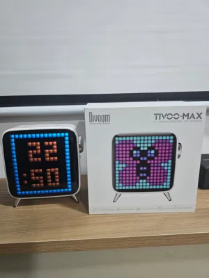 Divoom  Tivoo Max 40W Smart Pixel Art Bluetooth Speaker with DSP Bass Boost Mode