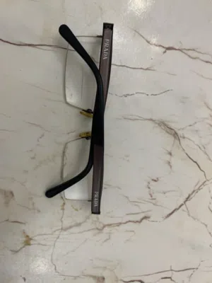 Authentic Prada Semi-Rimless Eyeglasses - Sleek & Classic Design