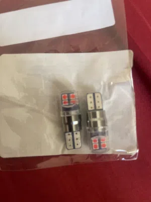 لمبات LED T10 T15 ثنائية اللون كانبوس 8SMD - 2.5 ريال شامل التوصيل