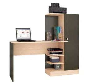 مكتب مثالي للدراسة والعمل مع مكان للتخرين تصميم عصري وعملي اطلبها الان متوفر بعدة الوان