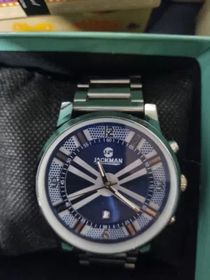 New Original Jackman watch with beautiful blue background .