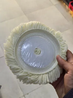 قماش بوليش يركب على مكينة البوليش 5 انش تنظيف تلميع السيارات حجم صغير ممتاز