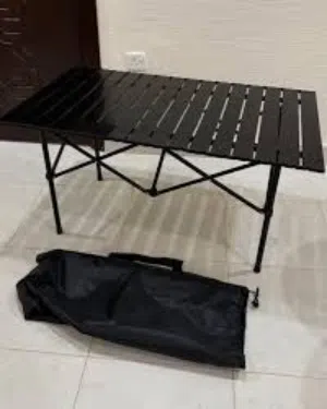 طاولة الكشته + عدة الشاي