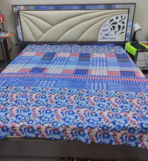 King Size bed with RAHA mattress,Wardrobe and 2 side tables & Dressing Table with Center table.
