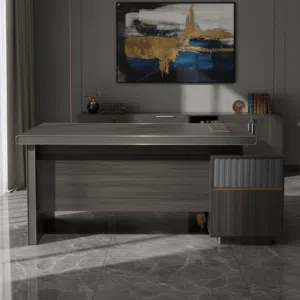 مكتب مدراء تنفيذي رمادي فاخر ZG 18913-1.8 Mtr