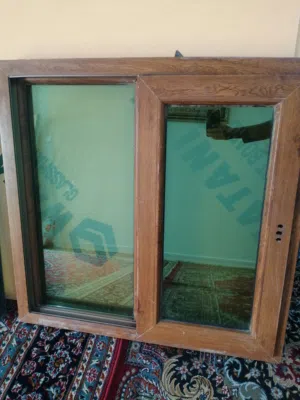شباك   Pvc قياس متر في متر سلايت