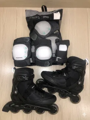 حذاء تزلج مقاس 43 لم يستعمل الا مرة واحدة قابل للتفاوض