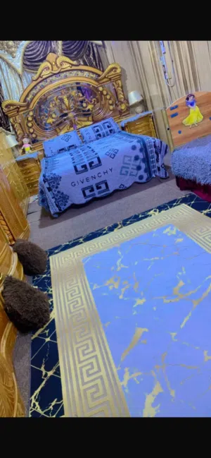 تاج جربايه وتخت نضيف نجاره عراقي  اريده ب150 وبيها مجال