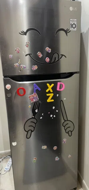 ثلاجه LG مستعمى جديد