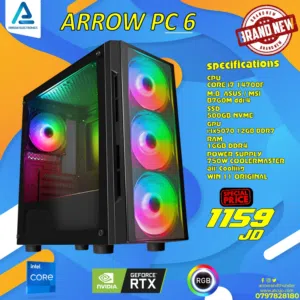 تجميعة كمبيوتر Pc Computer Gaming I7-14700F 16GB Ram RTX5070 بافضل الاسعار