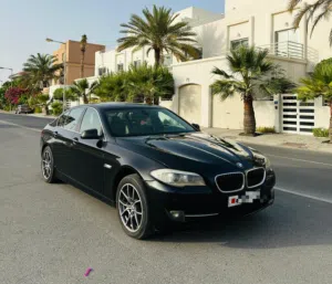 *BMW 523i*  *Bahrain Agency* Model -  *2011* Km - 200k km Engine - 3.0L   Color – Black  *Passing  &