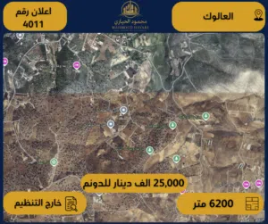 Farm Land for Sale in Zarqa Al-Alouk