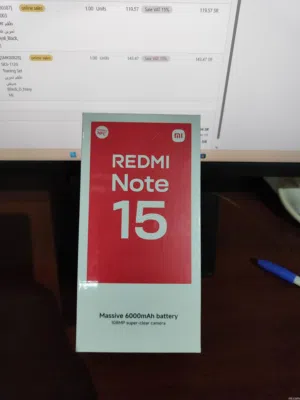 السلام عليكم يا شباب، عندي هاتف ريدمي نوت 15 العادي (Redmi Note 15