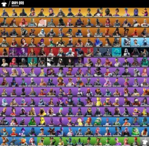 OG Fortnite Account – Black Knight, Reaper, Double Helix + 200+ Skins!