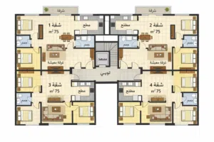350 m2 2 Bedrooms Apartments for Sale in Rif Dimashq Jaramana