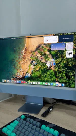للبيع ابل أي ماك ام 1 / iMAC M1 2021