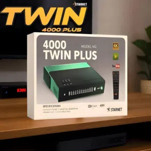 رسيفر 4000 twin plus