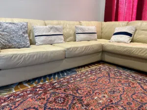 Leather sofa