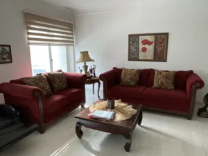 طقم صالون نوعية ممتازة بحالة جيدة جدا عدد 2 قطع - 3 مقاعد و 2 مقاعد - Salon seating set