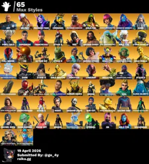 حساب fortnite مع طور زومبي للبيع