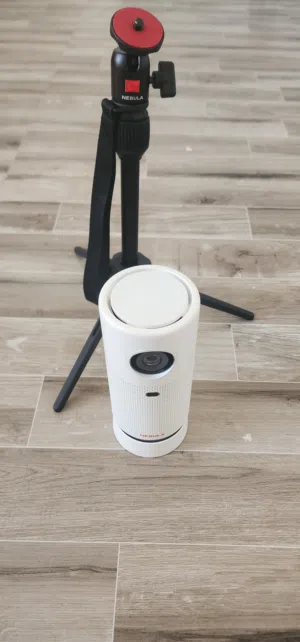 NEBULA   NEBULA Capsule Air Portable Projector, 150 ANSI Lumens, Bluetooth, White   بروجيكتير متنقلة