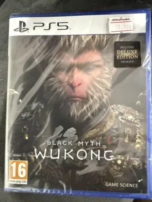 شريط BLACK MYTH WUKONG DELUXE EDITION جديد بقراطيس الشركة غير مفتوح ابدا