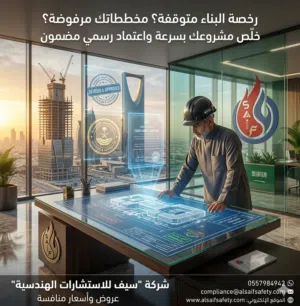استخراج رخصة بناء  اعتماد اعتماد الدفاع المدني  رخص بلدية  دراسات مرورية  تصاريح هندسية معتمدة