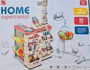 لعبة السوبرماركت المنزلي المتكاملة (HOME Supermarket) –متعة التعلّم واللعب في مكان واحد يوجد توصيل.