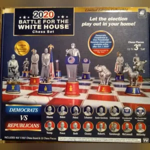 NEW Battle USA for White House! President Donald Trump & President Joe Biden 2020 Chess Collectors
