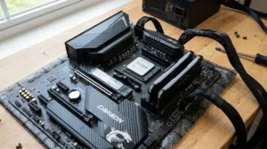 Ryzen 7 5800X + MSI B550 Carbon WiFi + 16GB DDR4 3200MHz. Pc parts  قطع بي سي للبيع