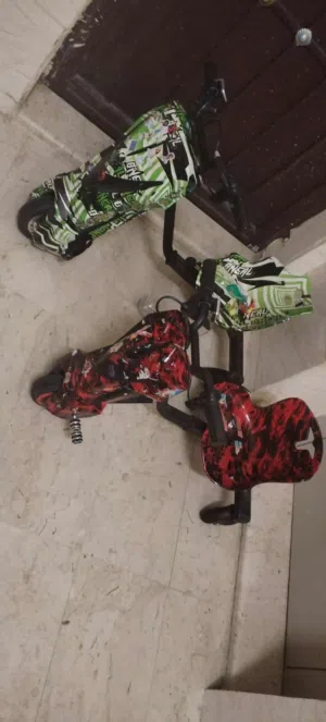 عدد 2 اسكوتر اطفال صغير وكبير