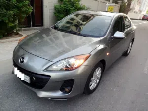 Mazda 3 2013 full option 92km renewed until 10/ 2025.. its bahraini car price 2550 bd