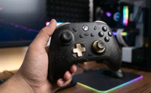 السلام عليكم gamesir controller كلاود فلوكس اصدار الذهبي يد شبة جديدة واخر قطعة ان شاء الله