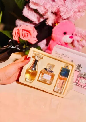 بكج عطور ثلاثي نسائي  يجنن الماركه