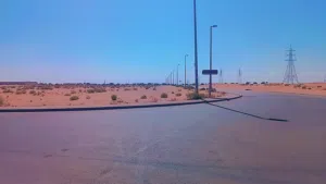 ارض للبيع او الايجار  المنطقة الصناعية مفقر 1 العين