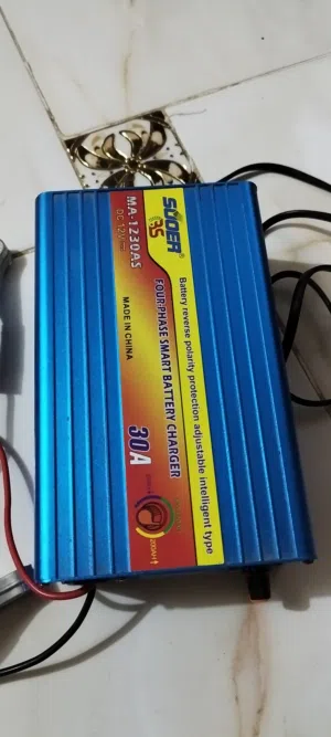 مسرع 30 امبير وشاحن 500w