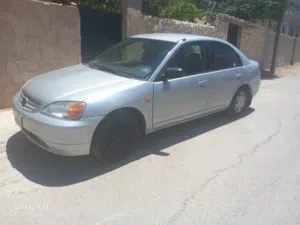 هوندا سيفيك 2002 فحص كامل مرخصة بأسعار أقساط مع جنوط وتكييف