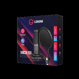 الميكرفون فويسر 931 للألعاب و البودكاست  من شركة لوجار  LORGAR Voicer 931 Gaming Microphone
