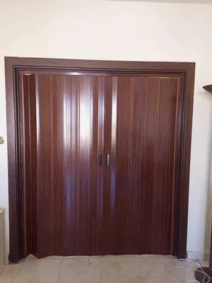 أبواب اكورديون نخب أول خامه ثقيله قاطع الخليه