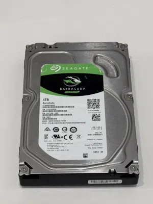 Seagate BarraCuda 4TB Internal HDD 3.5” SATA – Desktop Hard Drive