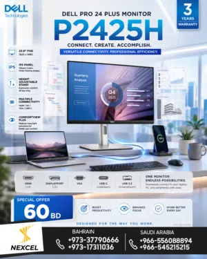 DELL Pro 24 Plus P2425H for ONLY 60 BD