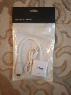 كابل تحويل وانفيرت من vga adapter