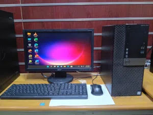 Dell 6th Gen i3 Desktop Set 3.70GHz  8GB RAM 256GB SSD  Windows 11 Pro  AutoCAD & Photoshop Ready