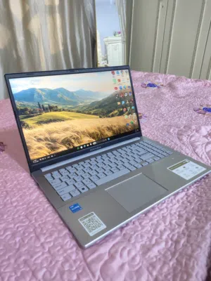 ASUS Vivobook لابتوب اسوس جديد فتح كارتون استخدام قليل منصب جميع تطبيقات اوفس رسميه والحديثه