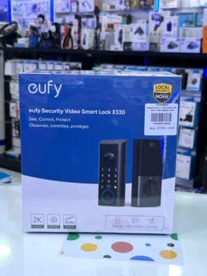 eufy Security Video Smart Lock E330, 3-in-1 Camera+Doorbell+Fingerprint