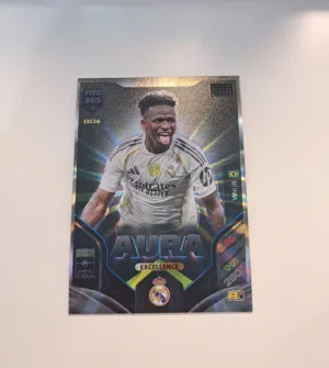 AURA Vini Jr card panini rare card