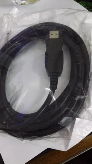 USB Gitare Kable USB Interface Male to 6.35mm 1/4 Mono Male Electric Adapter